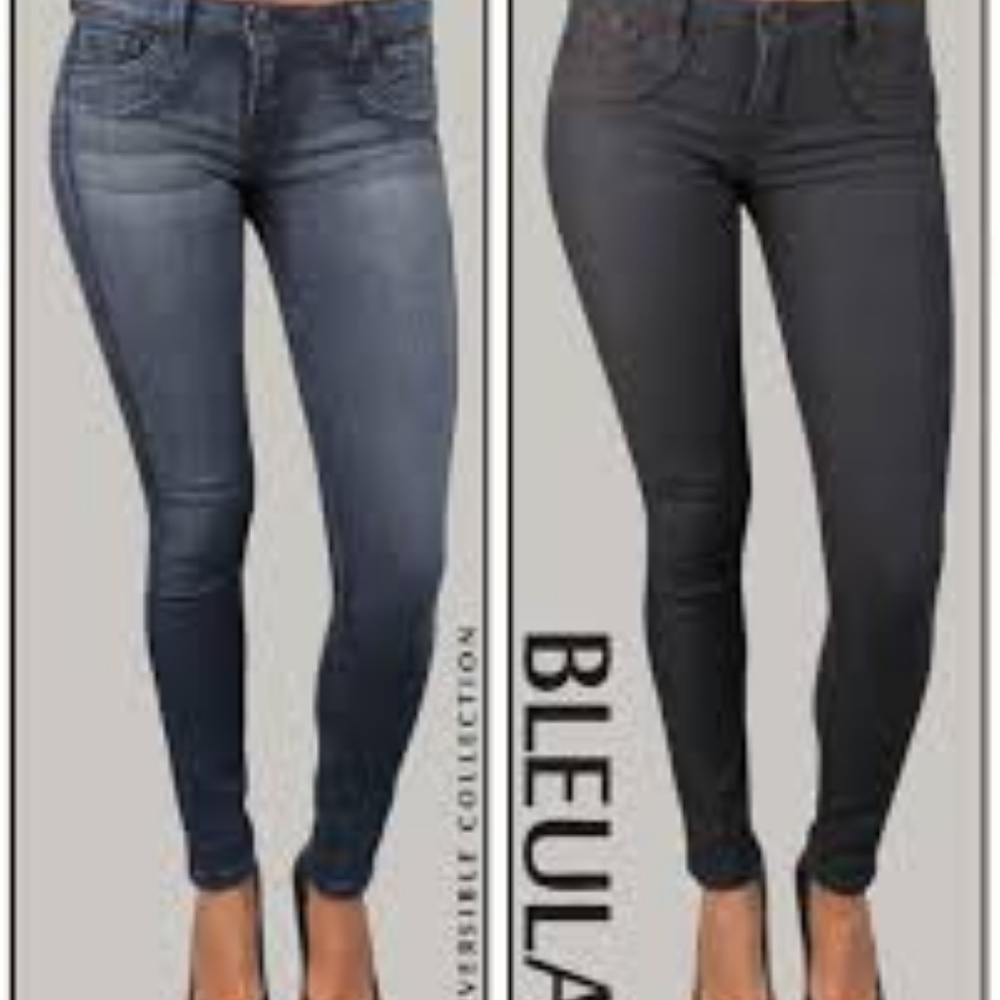 Bleulab Curve Pocket Reversible Jeans